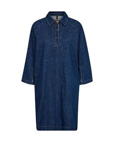 MOS MOSH KJOLE MMCIRALI PINCOURT DRESS, DARK BLUE